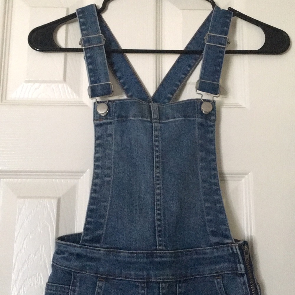 Madewell Skinny Overall Medium Wash XXS
